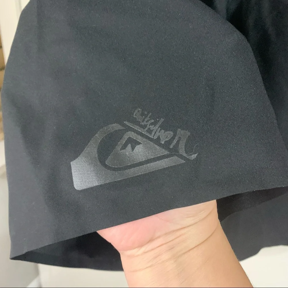 Men’s Quiksilver Black Out Logo Board Shorts
